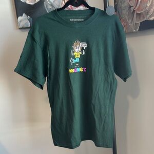 Monet Deep Green Graphic Tee